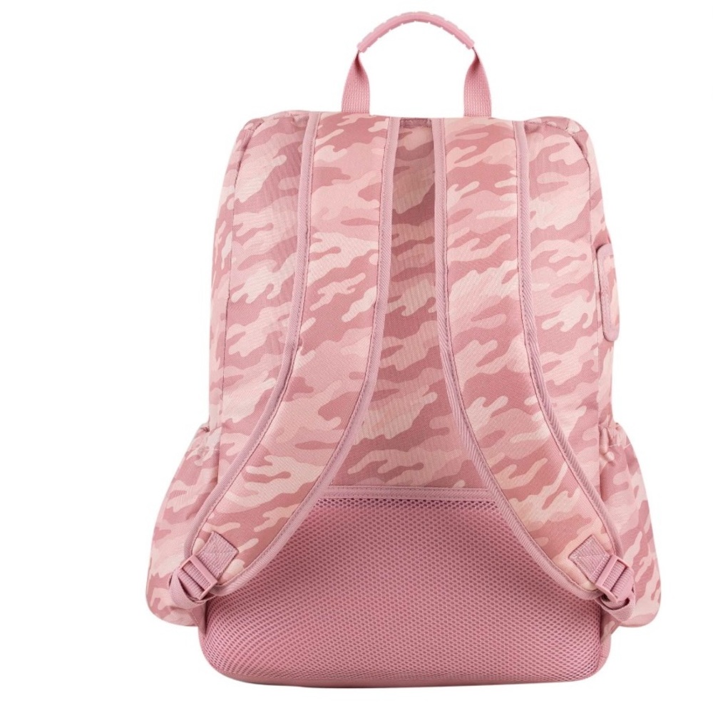 East sports pink camo very roomie backpack. Withpadded straps n strap to hang up - Picture 5 of 5